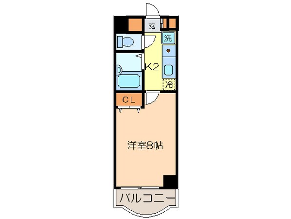 現代ハウス大須の物件間取画像